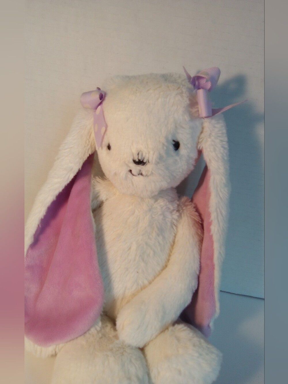 Lambs And Ivy Bedtime Originals Floppy Ear Bunny Rabbit Stuffed Animal Plush